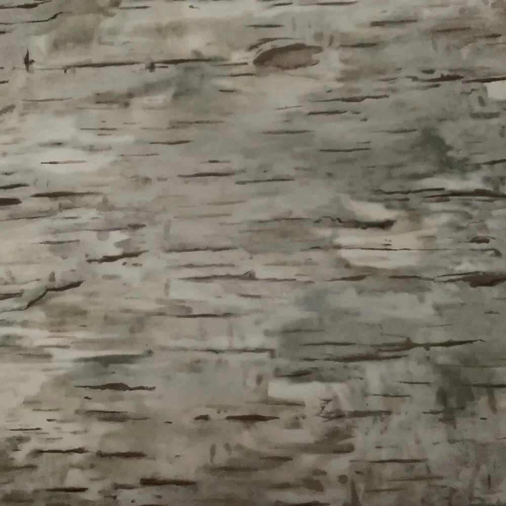 Birch Bark Wood Look Wallpaper Brewster Parkview Prepasted Vinyl 56 Sq Ft